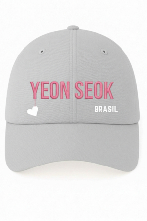 BONÉ BORDADO YOO YEON SEOK - OPÇÃO 87 - 5 DIAS ÚTEIS PARA ENVIO