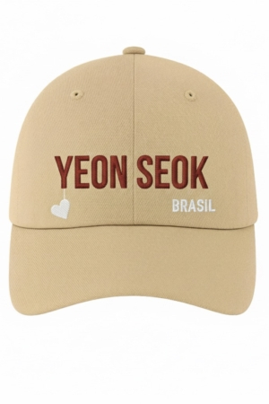 BONÉ BORDADO YOO YEON SEOK - OPÇÃO 93 - 5 DIAS ÚTEIS PARA ENVIO