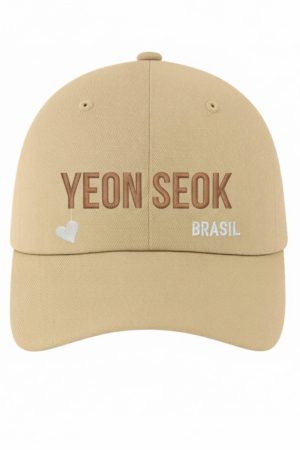 BONÉ BORDADO YOO YEON SEOK - OPÇÃO 92 - 5 DIAS ÚTEIS PARA ENVIO