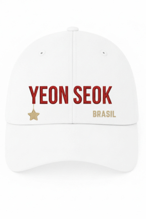 BONÉ BORDADO YOO YEON SEOK - OPÇÃO 34 - 5 DIAS ÚTEIS PARA ENVIO