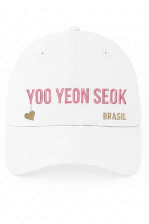 BONÉ BORDADO YOO YEON SEOK - OPÇÃO 41 - 5 DIAS ÚTEIS PARA ENVIO
