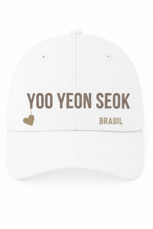 BONÉ BORDADO YOO YEON SEOK - OPÇÃO 43 - 5 DIAS ÚTEIS PARA ENVIO