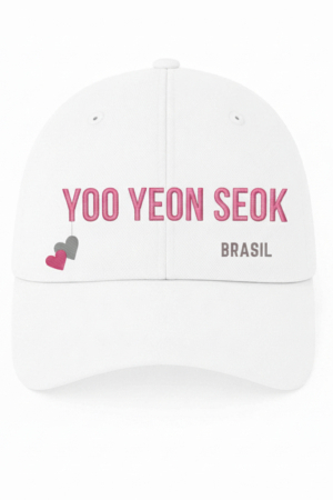 BONÉ BORDADO YOO YEON SEOK - OPÇÃO 48 - 5 DIAS ÚTEIS PARA ENVIO