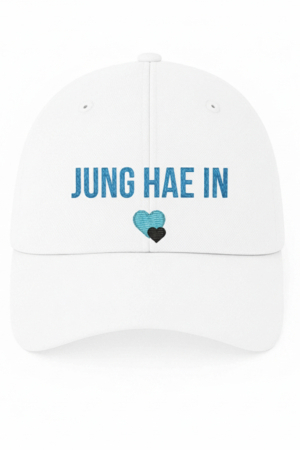 BONÉ BORDADO JUNG HAE IN - OPÇÃO 15 - 5 DIAS ÚTEIS PARA ENVIO