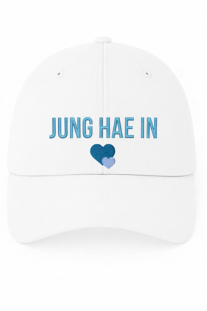 BONÉ BORDADO JUNG HAE IN - OPÇÃO 14 - 5 DIAS ÚTEIS PARA ENVIO