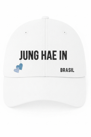 BONÉ BORDADO JUNG HAE IN - OPÇÃO 4 - 5 DIAS ÚTEIS PARA ENVIO