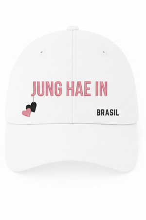 BONÉ BORDADO JUNG HAE IN - OPÇÃO 7 - 5 DIAS ÚTEIS PARA ENVIO