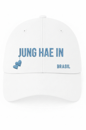 BONÉ BORDADO JUNG HAE IN - OPÇÃO 2 - 5 DIAS ÚTEIS PARA ENVIO