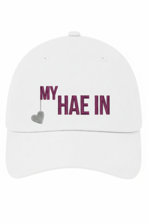 BONÉ BORDADO JUNG HAE IN - OPÇÃO 49 - 5 DIAS ÚTEIS PARA ENVIO