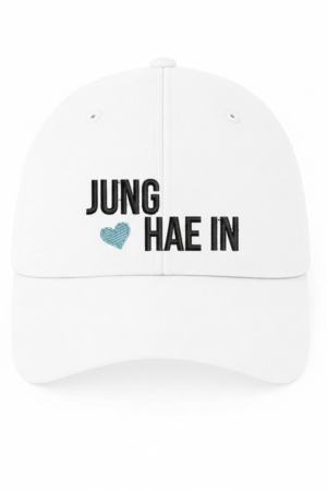 BONÉ BORDADO JUNG HAE IN - OPÇÃO 25 - 5 DIAS ÚTEIS PARA ENVIO