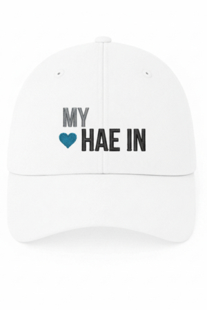 BONÉ BORDADO JUNG HAE IN - OPÇÃO 29 - 5 DIAS ÚTEIS PARA ENVIO