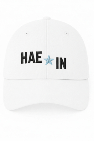 BONÉ BORDADO JUNG HAE IN - OPÇÃO 39 - 5 DIAS ÚTEIS PARA ENVIO