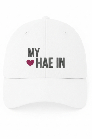 BONÉ BORDADO JUNG HAE IN - OPÇÃO 33 - 5 DIAS ÚTEIS PARA ENVIO