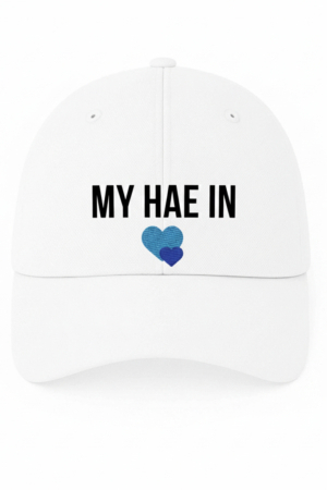 BONÉ BORDADO JUNG HAE IN - OPÇÃO 51 - 5 DIAS ÚTEIS PARA ENVIO