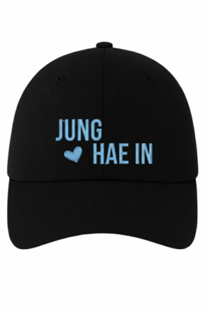 BONÉ BORDADO JUNG HAE IN - OPÇÃO 84 - 5 DIAS ÚTEIS PARA ENVIO