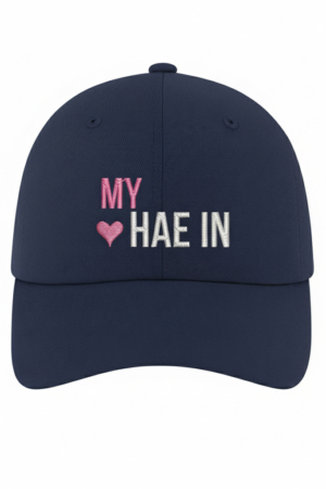 BONÉ BORDADO JUNG HAE IN - OPÇÃO 90 - 5 DIAS ÚTEIS PARA ENVIO