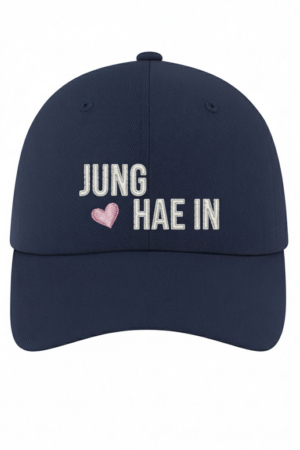 BONÉ BORDADO JUNG HAE IN - OPÇÃO 86 - 5 DIAS ÚTEIS PARA ENVIO