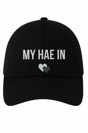 BONÉ BORDADO JUNG HAE IN - OPÇÃO 131 - 5 DIAS ÚTEIS PARA ENVIO