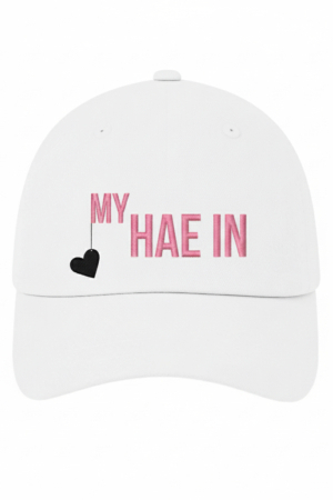 BONÉ BORDADO JUNG HAE IN - OPÇÃO 34 - 5 DIAS ÚTEIS PARA ENVIO