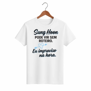 CAMISETA SUNG HOON - OPÇÃO 23 - UNISSEX - 2 DIAS ÚTEIS PARA ENVIO