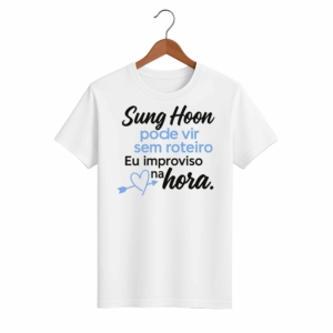 CAMISETA SUNG HOON - OPÇÃO 17 - UNISSEX - 2 DIAS ÚTEIS PARA ENVIO