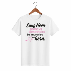 CAMISETA SUNG HOON - OPÇÃO 16 - UNISSEX - 2 DIAS ÚTEIS PARA ENVIO