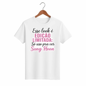CAMISETA SUNG HOON - OPÇÃO 12 - UNISSEX - 2 DIAS ÚTEIS PARA ENVIO