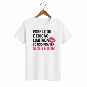 CAMISETA SUNG HOON - OPÇÃO 9 - UNISSEX - 2 DIAS ÚTEIS PARA ENVIO