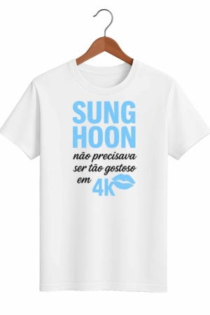 CAMISETA SUNG HOON - OPÇÃO 5 -T-SHIRT FEMININA - 2 DIAS ÚTEIS PARA ENVIO
