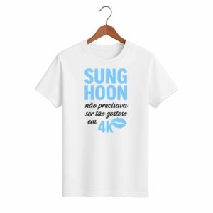 CAMISETA SUNG HOON - OPÇÃO 5 - UNISSEX - 2 DIAS ÚTEIS PARA ENVIO