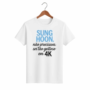 CAMISETA SUNG HOON - OPÇÃO 3 - UNISSEX - 2 DIAS ÚTEIS PARA ENVIO