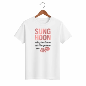 CAMISETA SUNG HOON - OPÇÃO 2 - UNISSEX - 2 DIAS ÚTEIS PARA ENVIO