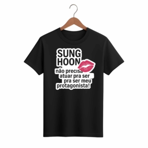 CAMISETA SUNG HOON - OPÇÃO 32 - UNISSEX - 2 DIAS ÚTEIS PARA ENVIO