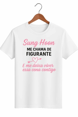CAMISETA SUNG HOON - OPÇÃO 11 -T-SHIRT FEMININA - 2 DIAS ÚTEIS PARA ENVIO