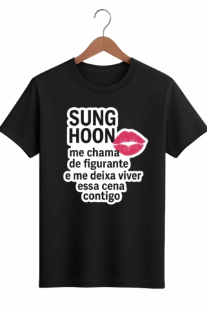 CAMISETA SUNG HOON - OPÇÃO 33 - UNISSEX - 2 DIAS ÚTEIS PARA ENVIO