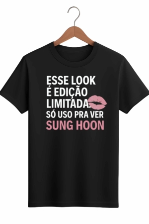CAMISETA SUNG HOON - OPÇÃO 24 - UNISSEX - 2 DIAS ÚTEIS PARA ENVIO