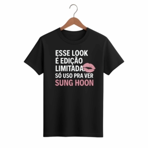 CAMISETA SUNG HOON - OPÇÃO 24 - UNISSEX - 2 DIAS ÚTEIS PARA ENVIO