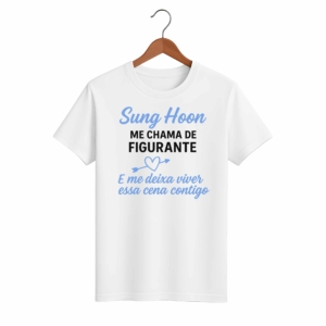 CAMISETA SUNG HOON - OPÇÃO 10 - UNISSEX - 2 DIAS ÚTEIS PARA ENVIO