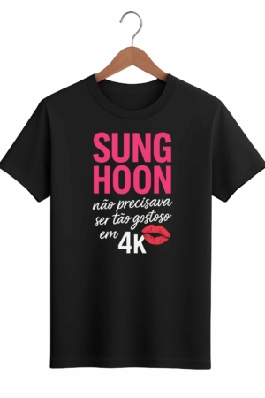 CAMISETA SUNG HOON - OPÇÃO 27 -T-SHIRT FEMININA - 2 DIAS ÚTEIS PARA ENVIO