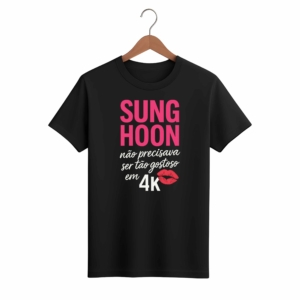 CAMISETA SUNG HOON - OPÇÃO 27 - UNISSEX - 2 DIAS ÚTEIS PARA ENVIO