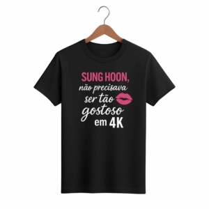 CAMISETA SUNG HOON - OPÇÃO 28 - UNISSEX - 2 DIAS ÚTEIS PARA ENVIO