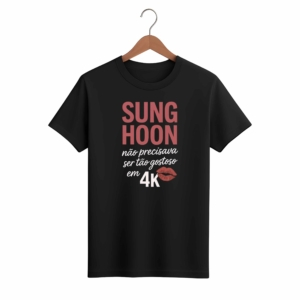 CAMISETA SUNG HOON - OPÇÃO 26 - UNISSEX - 2 DIAS ÚTEIS PARA ENVIO