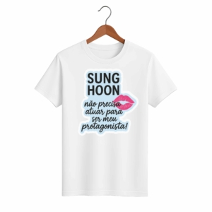 CAMISETA SUNG HOON - OPÇÃO 7 - UNISSEX - 2 DIAS ÚTEIS PARA ENVIO