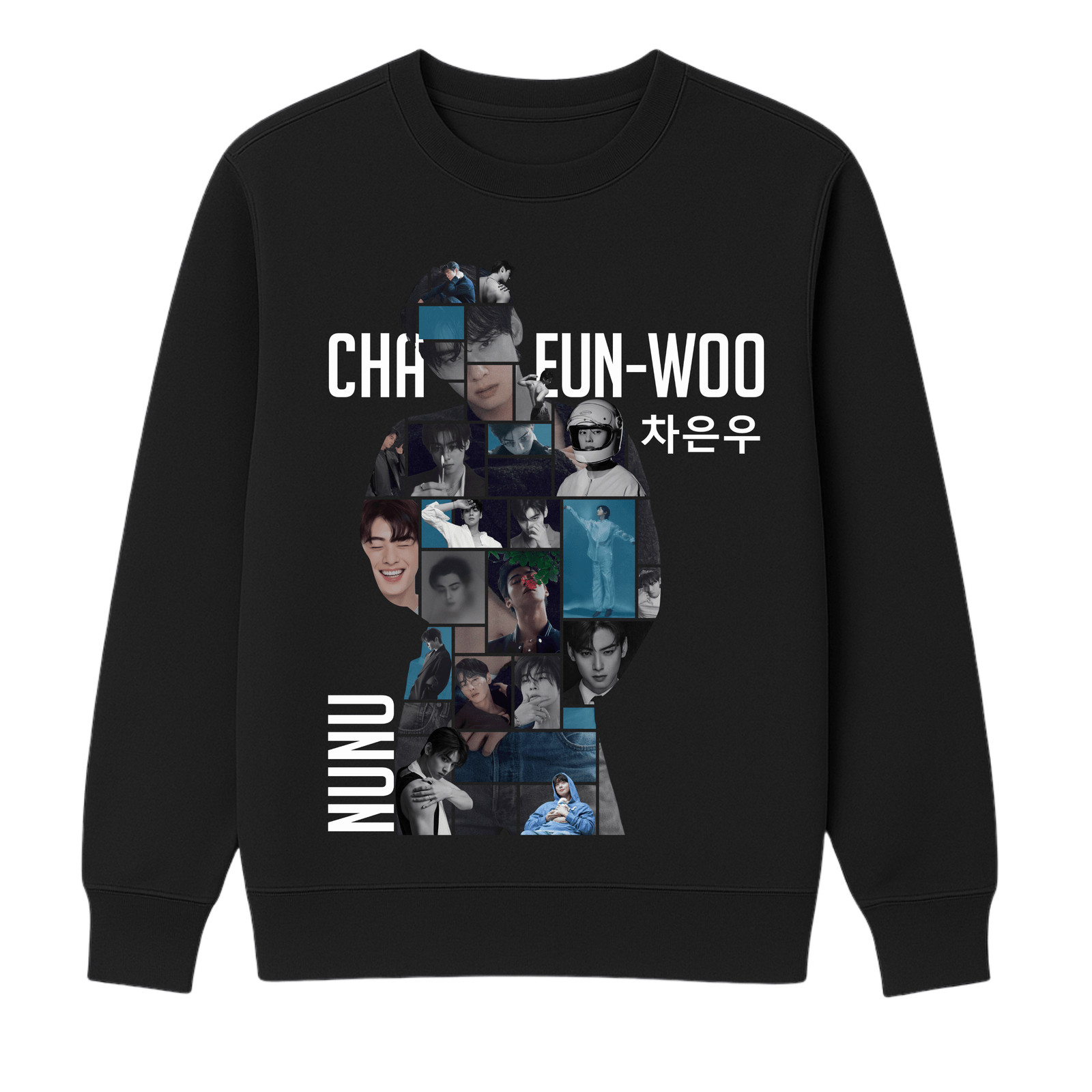 MOLETOM LISO CHA EUN WOO - OPÇÃO 1 - 3 DIAS ÚTEIS PARA ENVIO