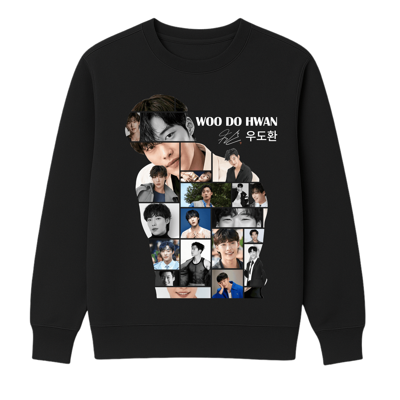 MOLETOM LISO WOO DO HWAN - OPÇÃO 10 - 3 DIAS ÚTEIS PARA ENVIO