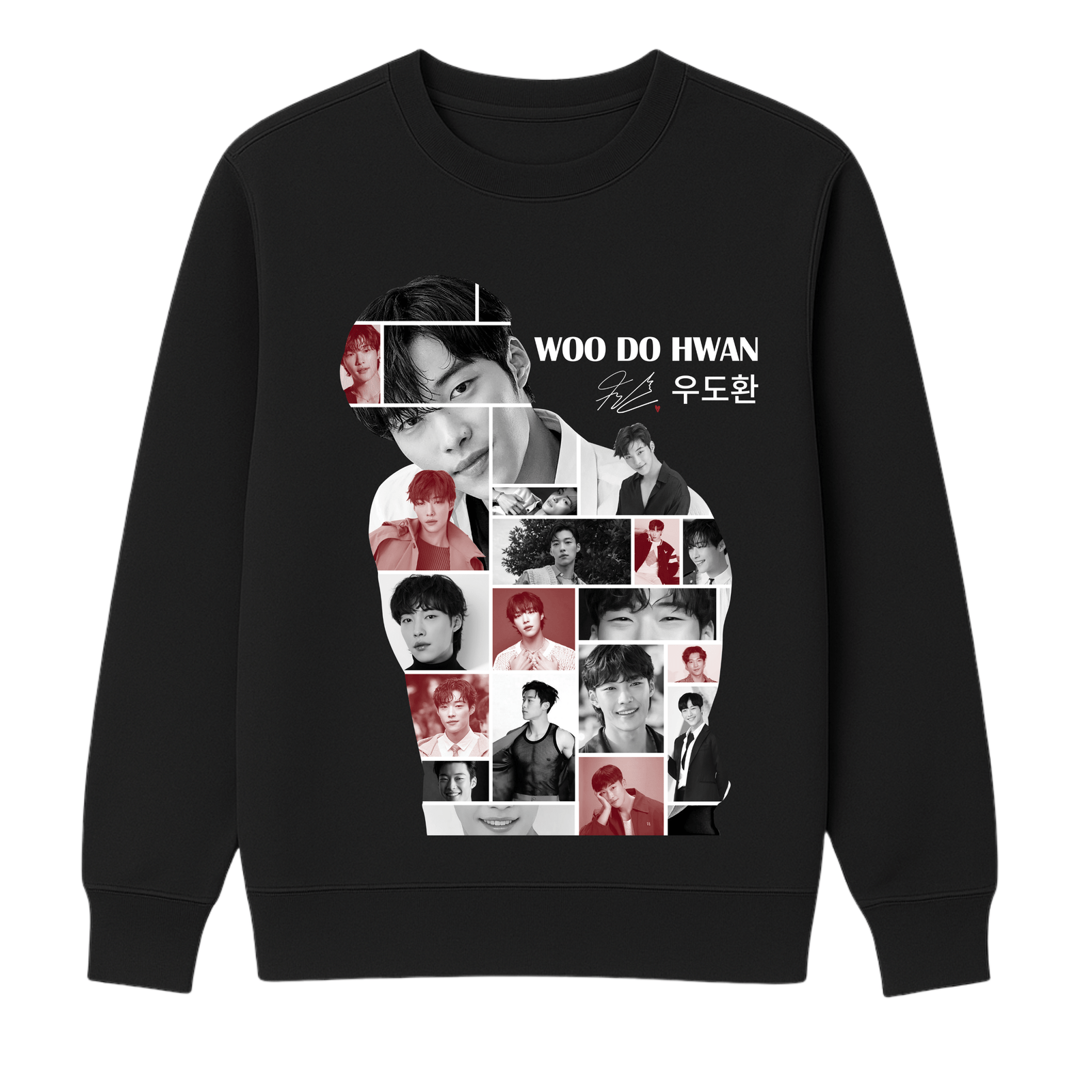 MOLETOM LISO WOO DO HWAN - OPÇÃO 15 - 3 DIAS ÚTEIS PARA ENVIO