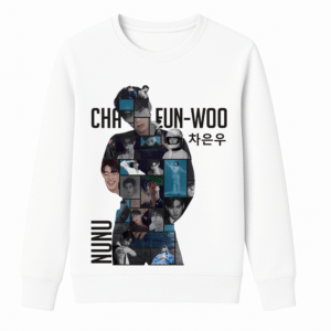 MOLETOM LISO CHA EUN WOO - OPÇÃO 3 - 3 DIAS ÚTEIS PARA ENVIO
