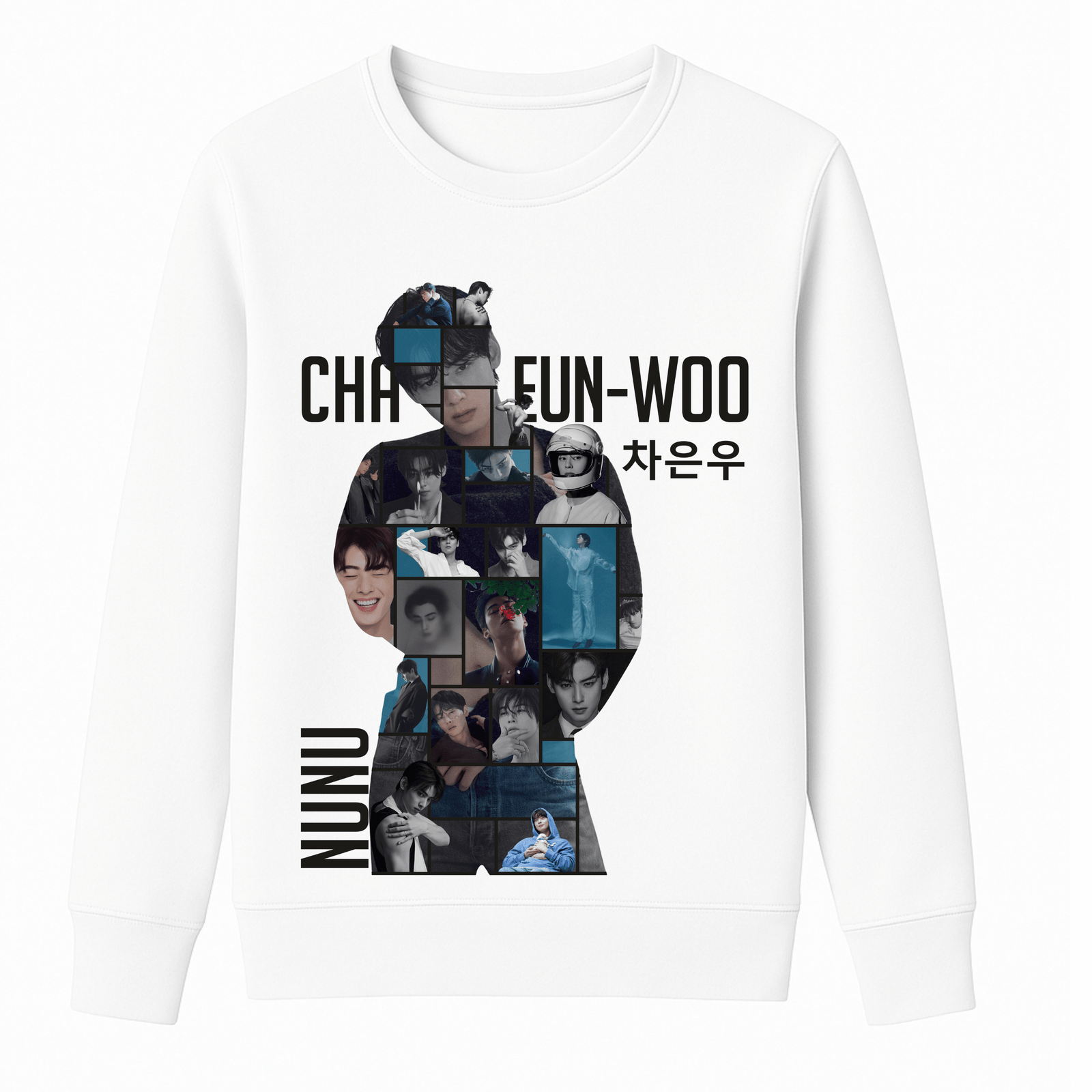 MOLETOM LISO CHA EUN WOO - OPÇÃO 3 - 3 DIAS ÚTEIS PARA ENVIO