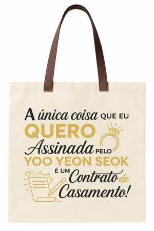 ECOBAG YOO YEON SEOK - OPÇÃO 17 - 3 DIAS ÚTEIS PARA ENVIO