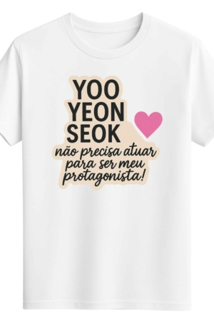CAMISETA YOO YEON SEOK - OPÇÃO 34 -T-SHIRT FEMININA - 2 DIAS ÚTEIS PARA ENVIO